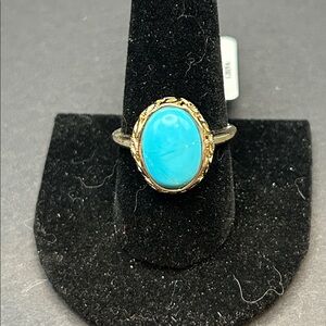 JTV Tehya Oyama Turquoise Ring